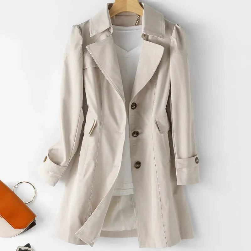 Aveline | Lätt & Lyxig Trenchcoat