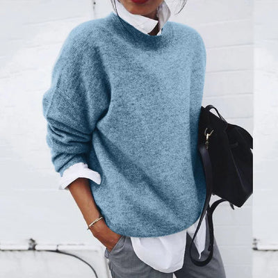 Freja | Mjuk oversize-tröja med rund hals