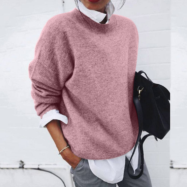 Freja | Mjuk oversize-tröja med rund hals